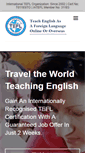 Mobile Screenshot of itefl.org